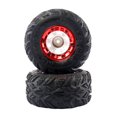 thumbnail image 2 of Juego de llantas de goma 100mm Zulema Buggy DIY Rojo 2pcs Neumáticos de coche RC, 2 of 8