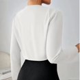 thumbnail image 4 of Women’s Elegant Open Front Long Sleeve Bolero Shrug Jacket – Lightweight Jacket for Dressy and Casual Outfits, 4 of 5