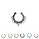 thumbnail image 2 of Minnieouse Anillo de nariz falso, tachuelas, aleación de moda, para el cuerpo, Clip para el tabique, accesorios de joyería Type2 NO2, 2 of 6