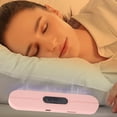 thumbnail image 1 of Pillow Speaker Bone Conduction Stereo, BT Mini Sleep Speaker with 10 Sound Effects & LED Screen Display Timer Function for Side Sleeper, Deep Sleeping, Meditation, Insomnia, 1 of 7