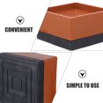 thumbnail image 2 of unbranded 2Ud Bases Para Muebles En Plástico Resistente Color Café Para Uso En Hogar Y Oficina, 2 of 8