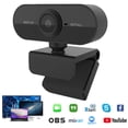 thumbnail image 1 of Zoom Skype FHD USB Webcam & Mic Full HD 1080P Streaming Camera for PC MAC Laptop, 1 of 5