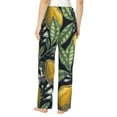 thumbnail image 3 of Fotbe Citrus Fruits Elegant Lemons Women's Pajama Pants,Sleepwear Pants,Pj Bottoms Drawstring And Pockets-Large, 3 of 9