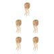thumbnail image 3 of Jumpingount Moño de cola de caballo de fibra peinado multiusos esencial para mujeres extensión de cola de caballo cabello rizado señoras 26H613 Type2 NO2, 3 of 6