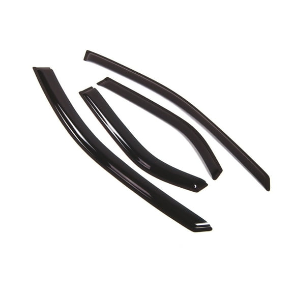 TuningPros Outside Mount Window Visor Deflector Smoke Tinted 4 Pcs Set For 2003-2007 Cadillac CTS