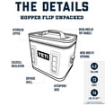 thumbnail image 2 of Nevera portátil YETI Hopper Flip 12 violeta ultramar, 2 of 9