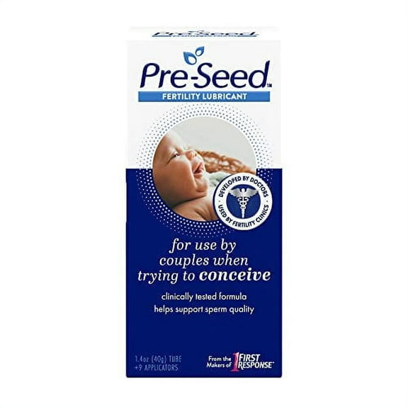 Pre-Seed Fertility Friendly Lubricant, Lube for Women Trying to Conceive