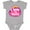 AC-Heather Grey, variant on Inktastic I Love My Nanny Grandchild Girls Baby Bodysuit