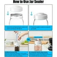 thumbnail image 3 of SUWU Jar Sealer Kit for FoodSaver Vacuum Sealer, Wide & Regular Mouth Mason Jars, Accessory Hose & Manual Pump, 3 of 7
