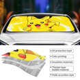 thumbnail image 5 of Windshield Sun Shade Foldable Car Front Window Sunshade For Car Suv Trucks Vans - Best Heat Shield Blocker Visor Cover Blocks Uv Rays And Keeps Your Vehicle Cool-Medium, 5 of 5