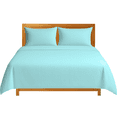 thumbnail image 1 of Sábanas Matrimoniales Lisas We2 Dream 100% Algodón Color Aqua Boreal 4 Piezas, 1 of 9