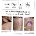 thumbnail image 2 of Set de exfoliante corporal con correa trasera de doble cara y guantes exfoliantes de secado rápido., 2 of 5
