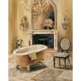 thumbnail image 2 of Hageman, Marilyn 12x14 Gold Ornate Wood Framed with Double Matting Museum Art Print Titled - French Bath I, 2 of 4