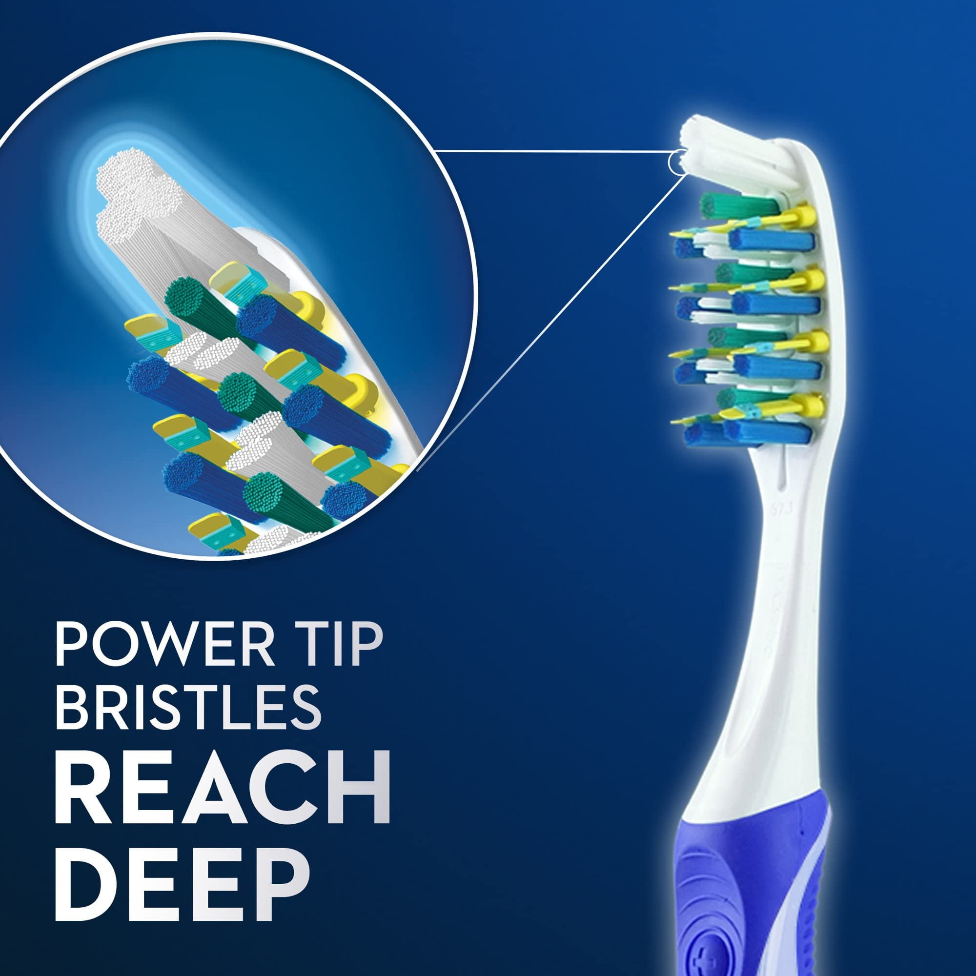 Oral-B Pulsar Vibrating Bristles Soft Toothbrush Deeper Cleaner 1 ct, 6 Pack