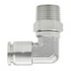 thumbnail image 4 of Speravity 2 uds par rápido 8mm BSPP rosca externa 3/8 cobre ángulo conector rápido elemento neumático para manguera de nailon PU herramienta de Herramientas y ferretería Speravity TO003042-00, 4 of 8