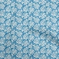 thumbnail image 1 of oneOone Viscose Chiffon Medium Blue Fabric Tropical Fabric For Sewing Printed Craft Fabric By The Yard 42 Inch Wide, 1 of 5
