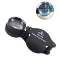 thumbnail image 2 of 30X Magnifier Jeweler Optics Grass Microscope for Coins Stamps Jewelry Loupe, 2 of 6