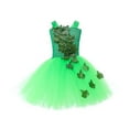thumbnail image 7 of WOYY Little Girls St. Patrick's Day Party Dress Sleeveless Mesh Tutu Dress, Sizes 6-7, 7 of 7