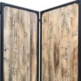 thumbnail image 5 of 4 Panel Brown Room Divider, 5 of 8