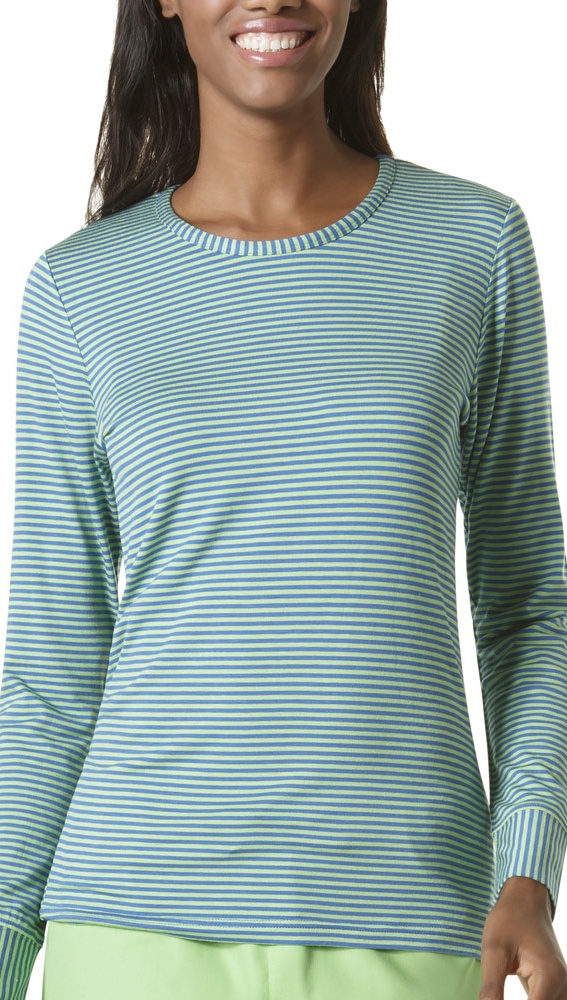 wonderwink striped shirt
