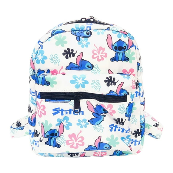 Stitch School Cartoon Backpack Stitch Backpack School Bag Lightweight Waterproof Bag, Laptop Backpack for Boys and Girls School Season Gifts, Back to School Supplies