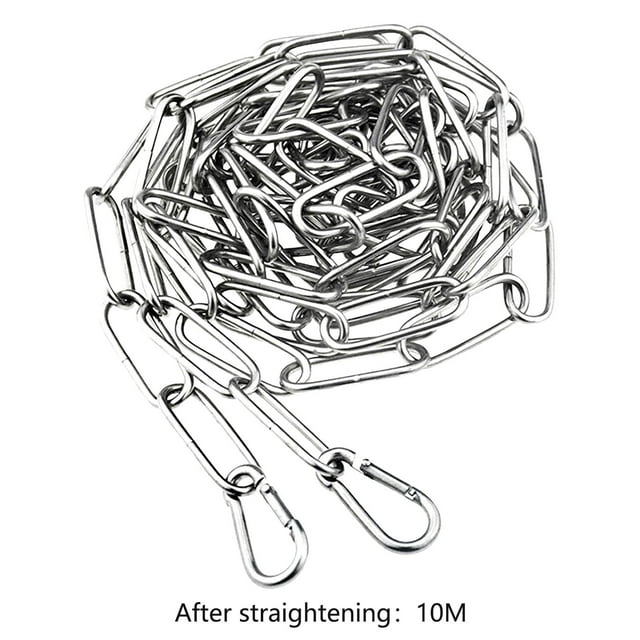 Antqov Stainless Steel Chain Lifting Clothes Chain Overstrikin Clothesline Chain, Clotheslines