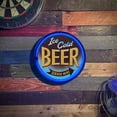 thumbnail image 4 of Ice Cold Beer LED Neon Bottle Cap Sign Vintage Inspired Retro Wall Decor for the Home, Game Room, Bar, or Man Cave (12”), 4 of 8