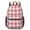 Red and White, variant on Red and White Checkered Pattern 17" School Backpacks for Teens,Waterproof Oxford Fabric,S-Shape Padded Straps for School,Travel,Hiking,Camping