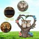 thumbnail image 2 of Sculpture Decoration Outdoor Solar Lighting Love Bird, 2 of 5