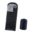 thumbnail image 4 of DYNWAVECA Sac de Couchage Extérieur, Couette de Randonnée, Accessoires Portables, Équipement Polyvalent, Sac de Couchage de Camping pour Sports Extérieurs, Adultes Noir, 4 of 10