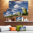 thumbnail image 3 of Potato Plant Flowers - Landscape Canvas Art Print, 3 of 4