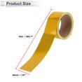 thumbnail image 4 of Unique Bargains Reflective Tape 50mmx10m Warning Safety Adhesive Tape Outdoor Reflector for Cars Trucks Yellow 1 Pcs, 4 of 7