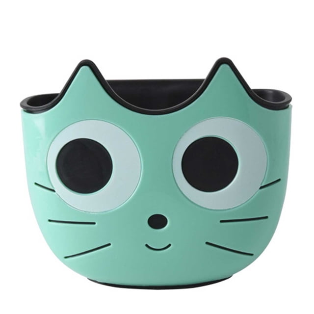 Estante De Drenaje Para Fregadero De Gato De Dibujos Animados Estante De Cesta De Almacenamiento Multifuncional Para Baño Cocina Hotel seitruly HA027846-01