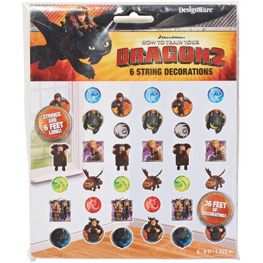 HOW TO TRAIN YOUR DRAGON 3 BANNER ~ Birthday Party Supplies Hanging Decorations 