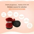 thumbnail image 4 of Puppy Cute Cozy Warm Anti Slip Winter Boots for Small Medium Dogs Waterproof Puppy Cat Rain Snow Booties Footwear for Small Dogs Chihuahua, 4 of 7