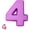 4, variant on Large Number Cake Pan for Baking Cake Mold DIY Baking Mold Novel Cake Tins for Birthday Wedding Anniversary Number of 3