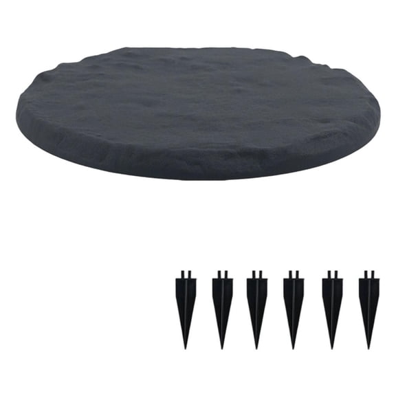SDFGTstore Outdoor Pathways Resin Stepping Stones For Gardens Yard Sidewalks Decoration