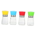 thumbnail image 4 of OULII Set of 4 Refillable Glass Pepper for Cooking Enthusiasts, Easy to Clean and Use,, 4 of 7