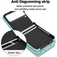 thumbnail image 4 of MYKOMI for Samsung Galaxy Z Flip 4 Case with Card Holder and Adjustable Strap, Stylish and Versatile Accessory, Heavy Duty Shockproof Case for Galaxy Z Flip 4, 4 of 6