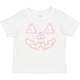 thumbnail image 3 of Inktastic Plaid Pastel Pink Pumpkin Face Halloween Decor Girls Baby T-Shirt, 3 of 5