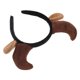 thumbnail image 2 of Cute Cow Horn Headband for Performances Fun Animal Costume Accessory for Women's Playful Hair and Spa Use, 2 of 4