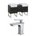 thumbnail image 1 of Imaginations Américaines 59.5-po. W Vanity Ensemble Gris, 1 of 9