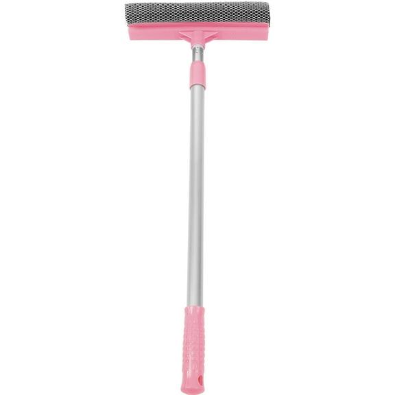 OUNONA Cleaning Telescopic Glass Cleaner 81.00X20.00X3.00CM Pink