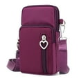 thumbnail image 6 of harmtty Sports Oxford Cloth Lightweight Mini Crossbody Pouch Women Phone Bag Arm Pack, 6 of 8