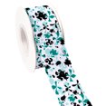 thumbnail image 1 of New Designs 50 Yards Flower Pattern Printed Grosgrain satin Ribbon DIY Hairs Accessories Jiayi, 1 of 7