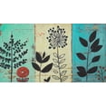 thumbnail image 2 of Pinto, Patricia 24x15 Gold Ornate Wood Framed with Double Matting Museum Art Print Titled - Le Jardin I, 2 of 4