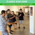 thumbnail image 2 of GoSports Hook21 Ring Swing Game - Indoor or Outdoor Ring Toss Game with Foldable Arm - Brown, 2 of 6