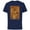Navy, variant on Lucasfilm Indiana Jones Raiders of the Lost Ark Poster Art - Short Sleeve Cotton T-Shirt for Adults - Customized-Natural