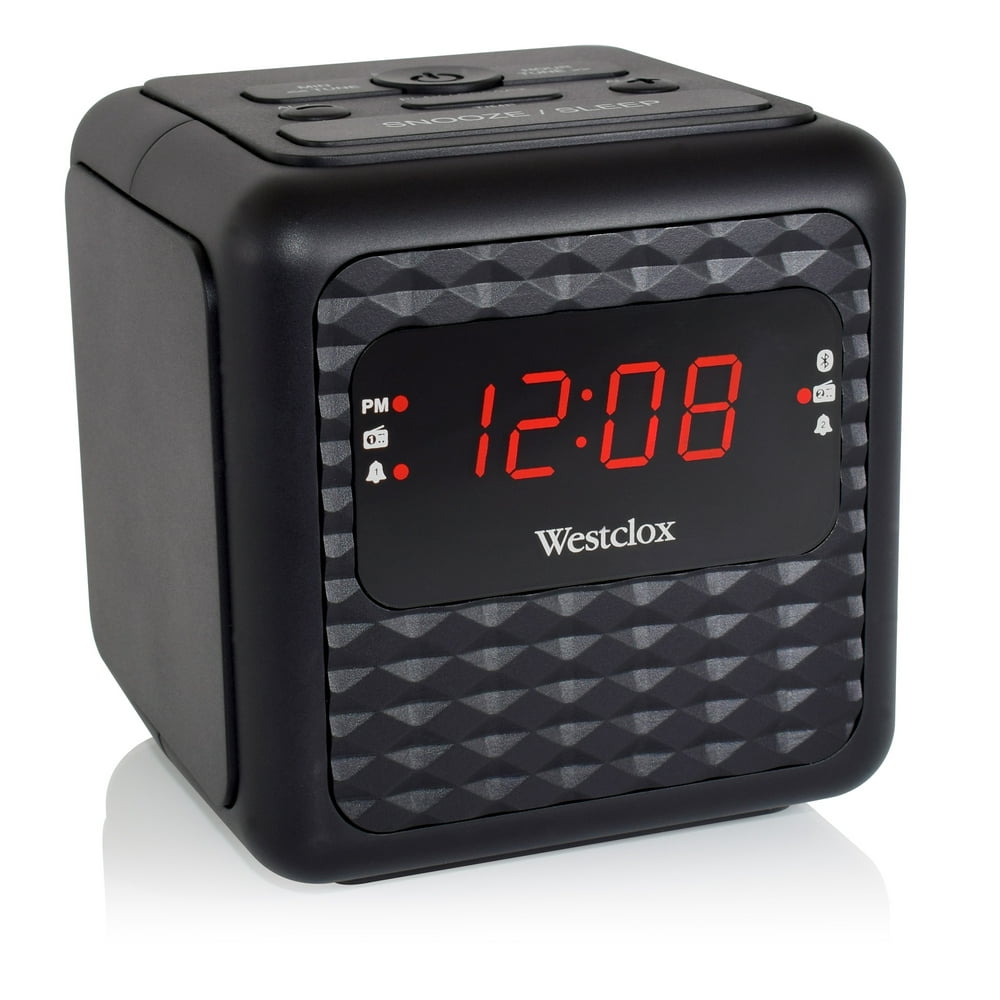 Westclox FM Digital Clock Radio with Bluetooth Model 71042WM