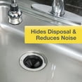 thumbnail image 3 of Danco 3.45 inch Kitchen Sink Rubber Splash Guard for Garbage Disposals in Black (10428), 3 of 11